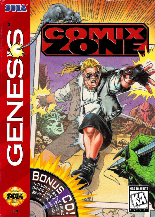 The coverart image of Comix Zone