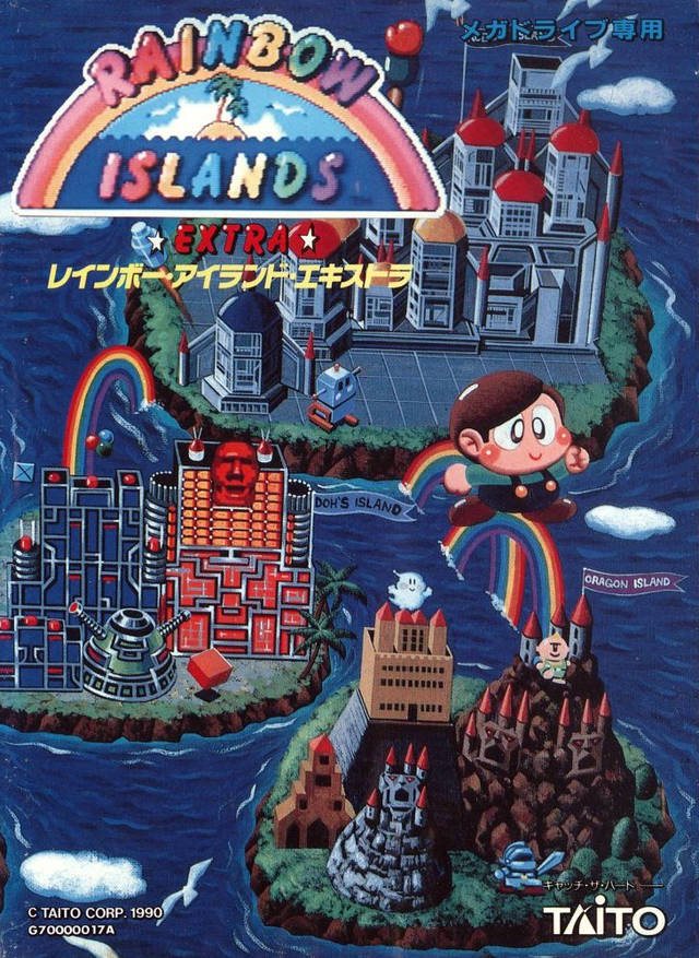 The coverart image of Rainbow Islands Extra