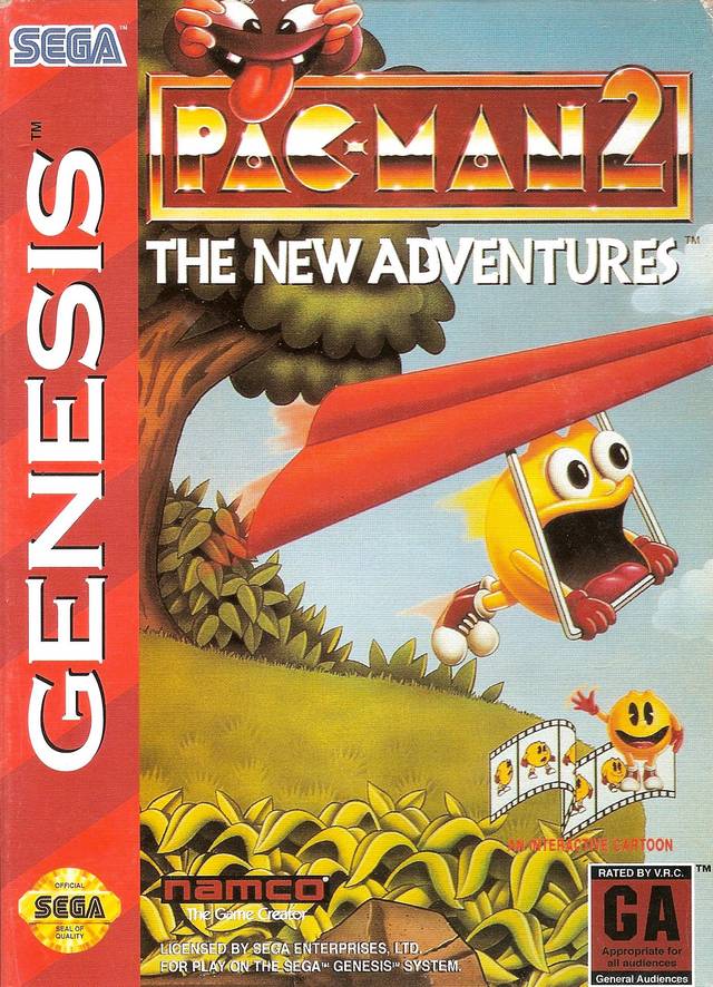 The coverart image of Pac-Man 2: The New Adventures