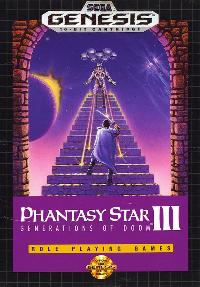 The coverart image of Phantasy Star III: Generations of Doom