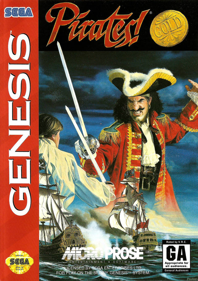 The coverart image of Pirates! Gold