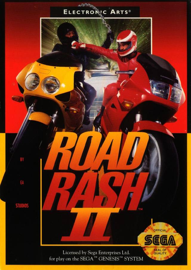 The coverart image of Road Rash 2: Improvement