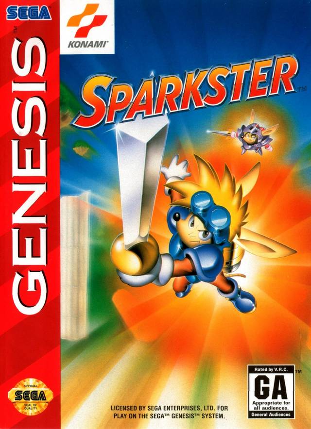 The coverart image of Sparkster: Rocket Knight Adventures 2