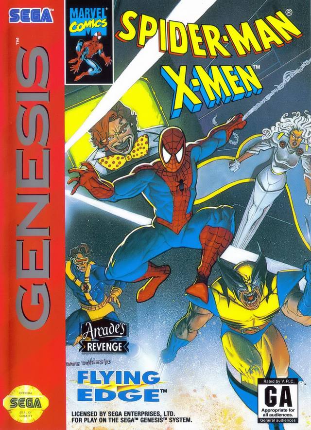 The coverart image of Spider-Man / X-Men: Arcade's Redux