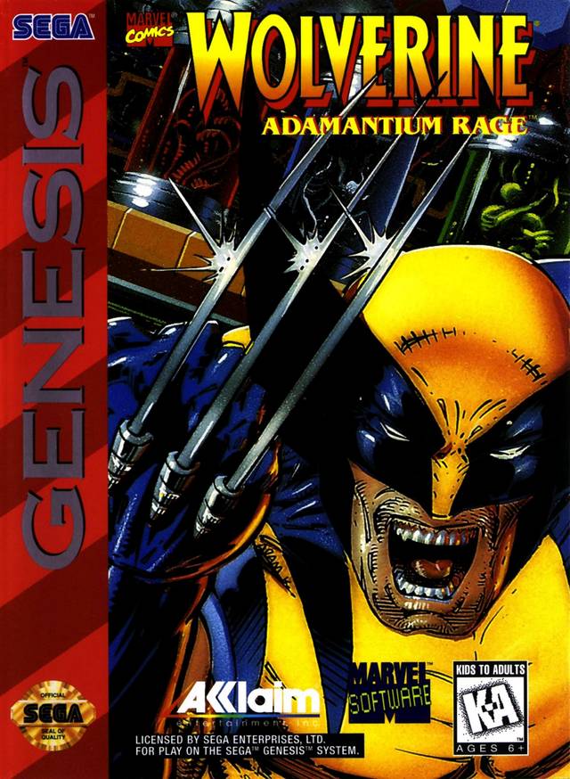 The coverart image of Wolverine: Adamantium Rage