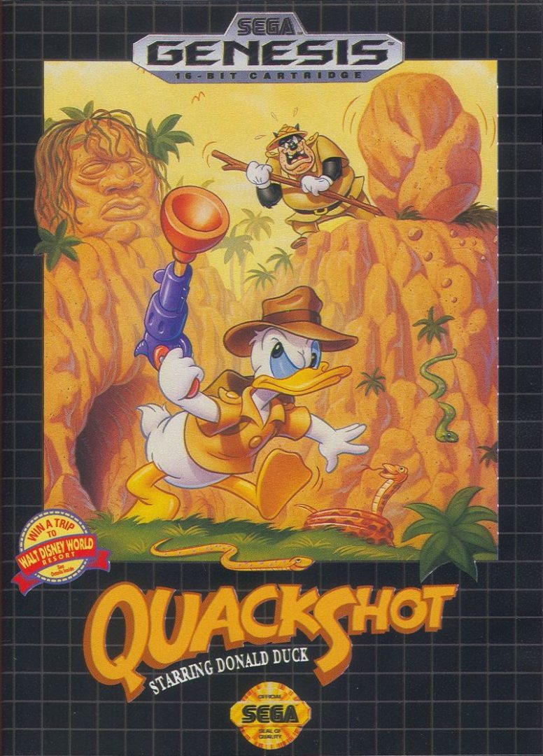 The coverart image of QuackShot starring Donald Duck