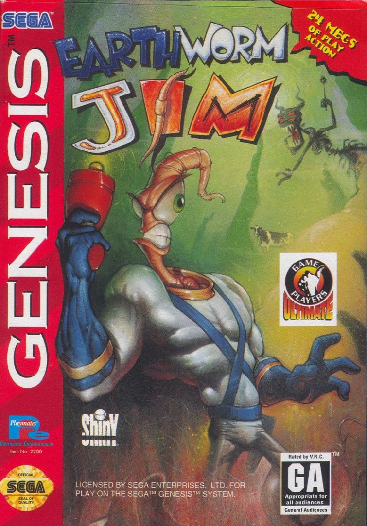 The coverart image of Earthworm Jim (Weapon Select Mod)
