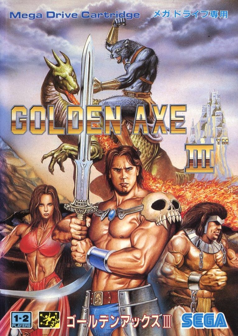 The coverart image of Golden Axe III: Gryphon Hack
