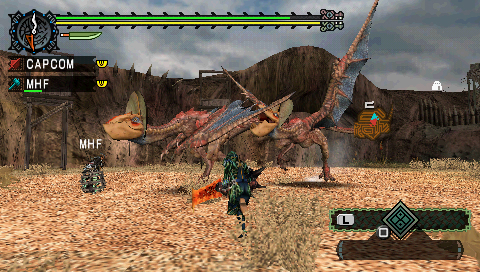 Gameteczone Usado Jogo PSP Monster Hunter Freedom Unite - Capcom