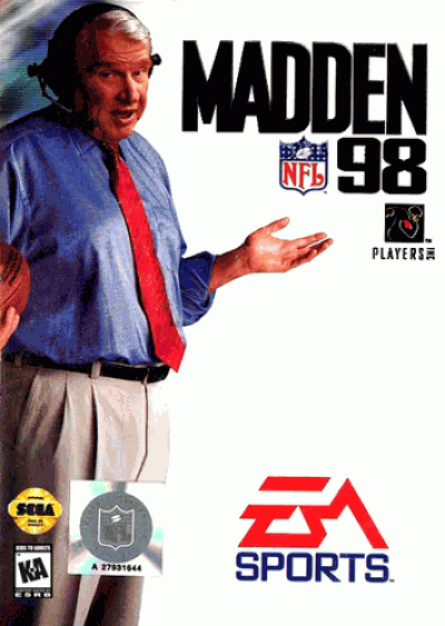 The coverart image of Madden NFL 98