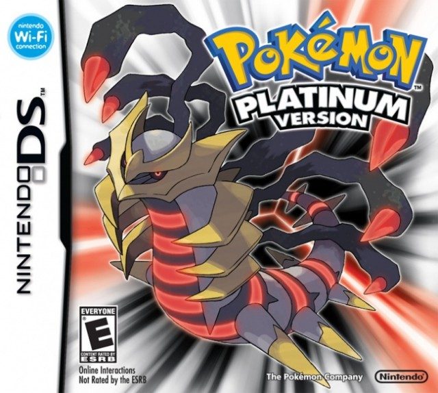 pokemon platinum version usa coverart