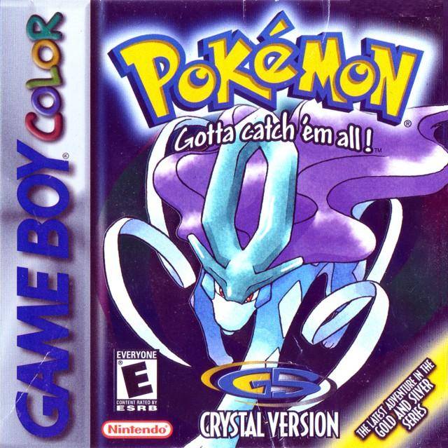 The coverart image of Pokemon Crystal Version