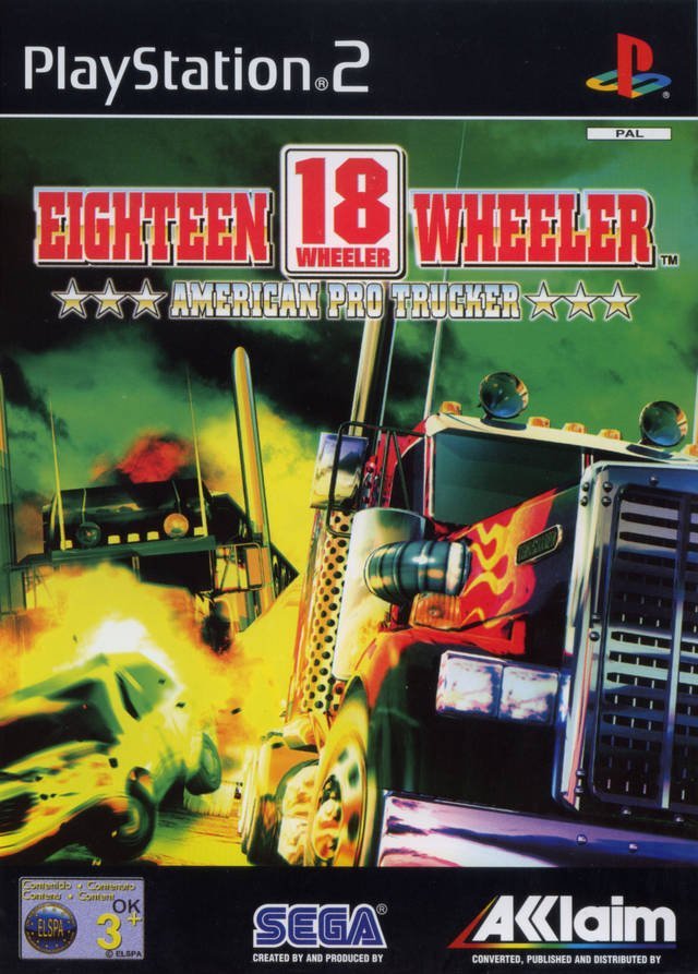 The coverart image of 18 Wheeler: American Pro Trucker