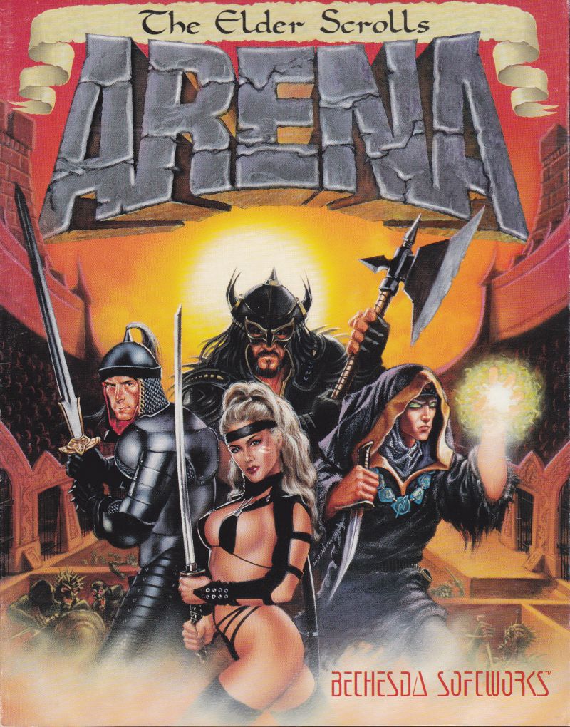 The coverart image of The Elder Scrolls: Arena