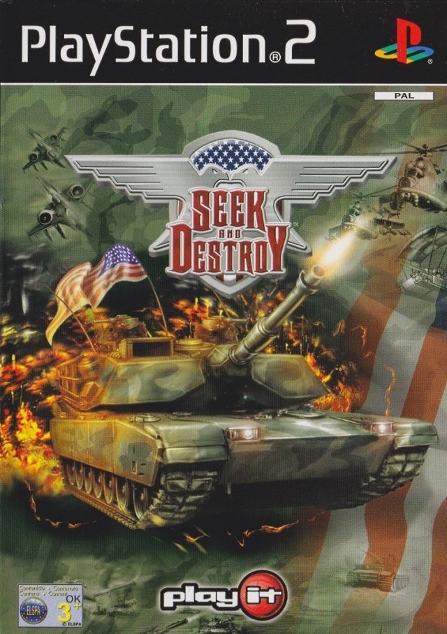 The coverart image of Seek and Destroy