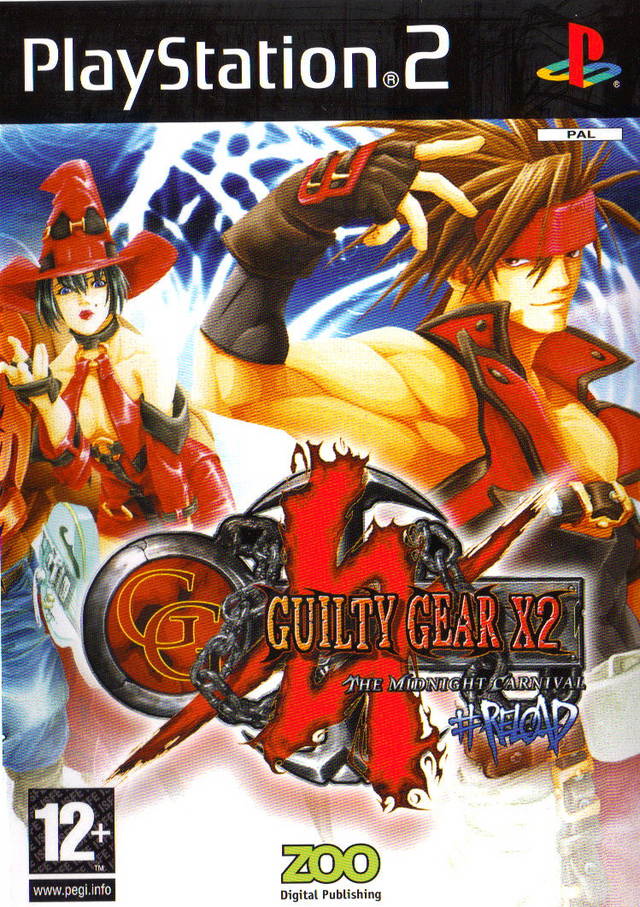 The coverart image of Guilty Gear X2 #Reload: The Midnight Carnival
