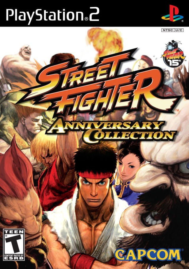 The coverart image of Street Fighter Anniversary Collection
