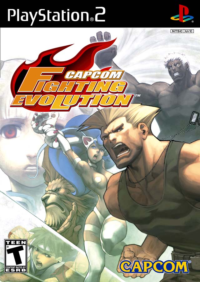 The coverart image of Capcom Fighting Evolution