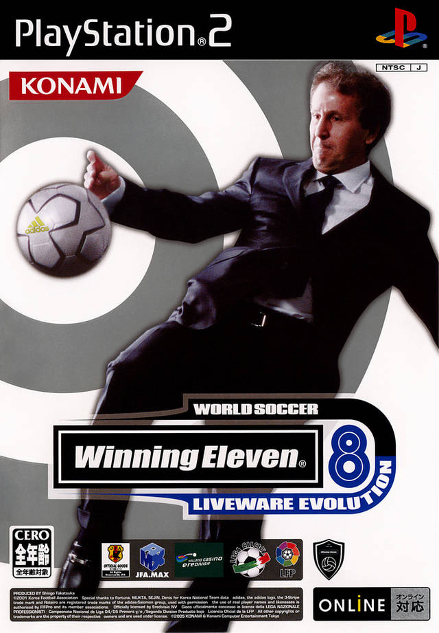 The coverart image of World Soccer Winning Eleven 8: Liveware Evolution