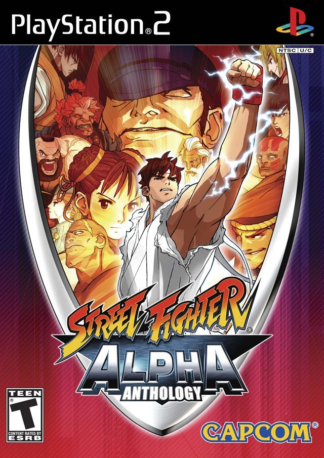The coverart image of Street Fighter Alpha Anthology