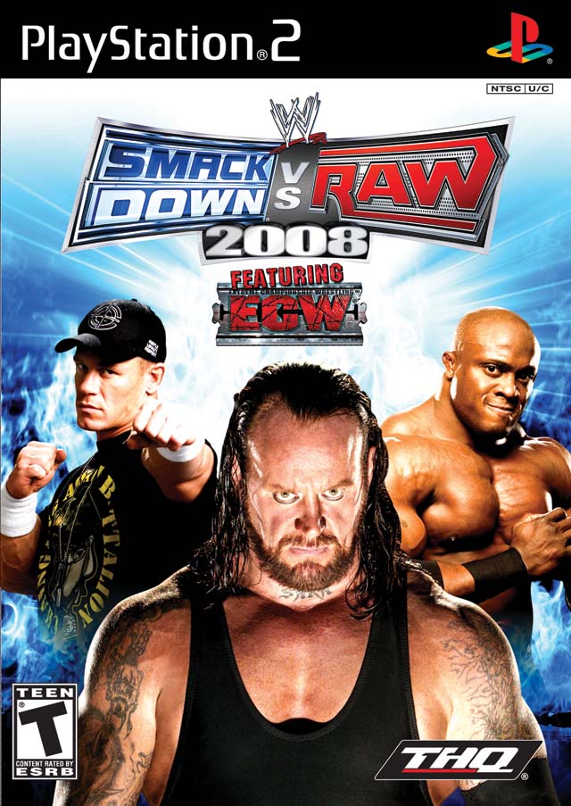 The coverart image of WWE SmackDown vs. Raw 2008