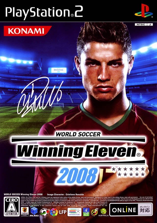 The coverart image of World Soccer Winning Eleven 2008