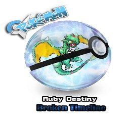 The coverart image of Pokemon Ruby Destiny: Broken Timeline (Hack)