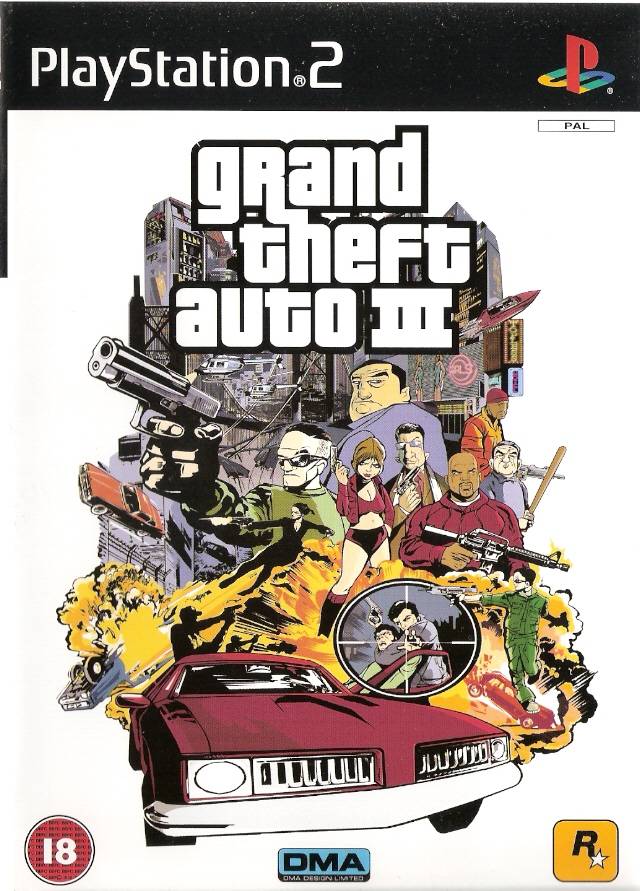 The coverart image of Grand Theft Auto III
