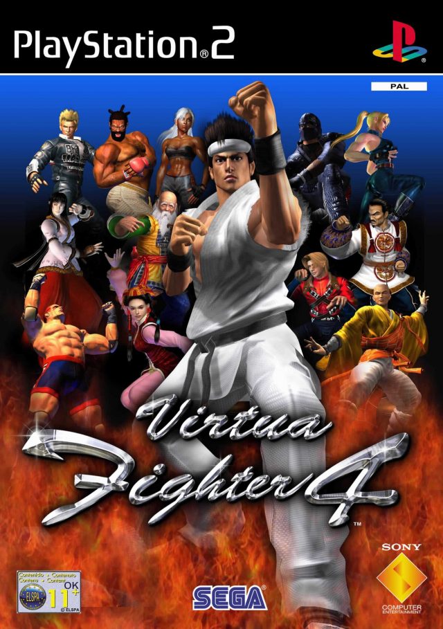 The coverart image of Virtua Fighter 4
