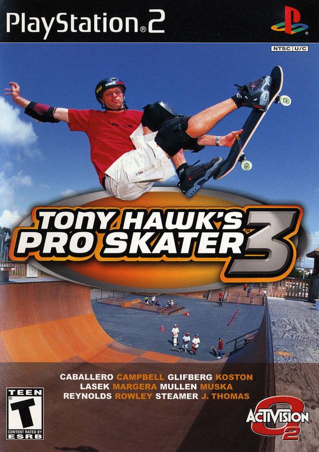 The coverart image of Tony Hawk's Pro Skater 3