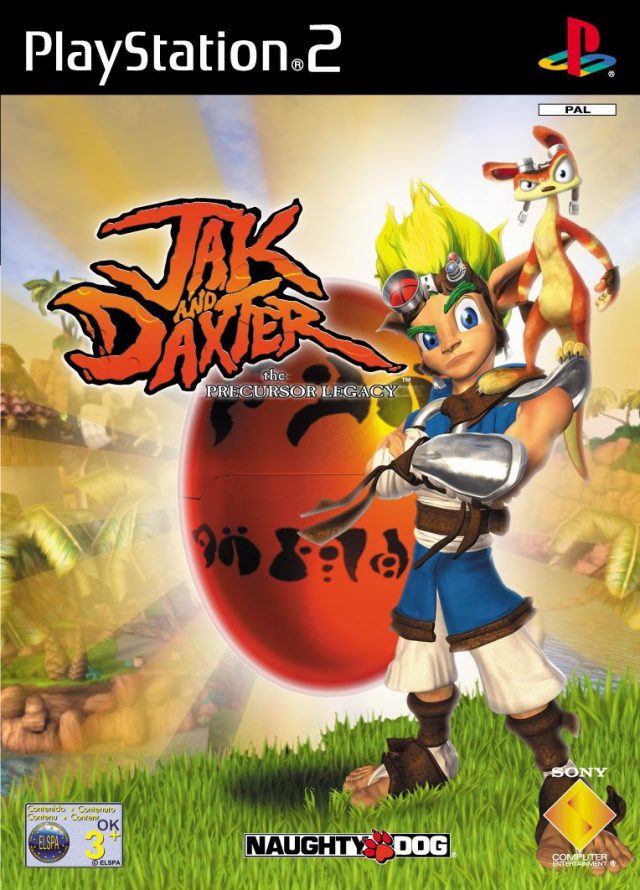 The coverart image of Jak and Daxter: the Precursor Legacy