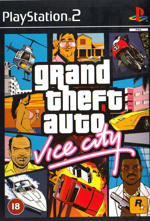 Grand Theft Auto: Vice City (Europe) PS2 ISO - CDRomance