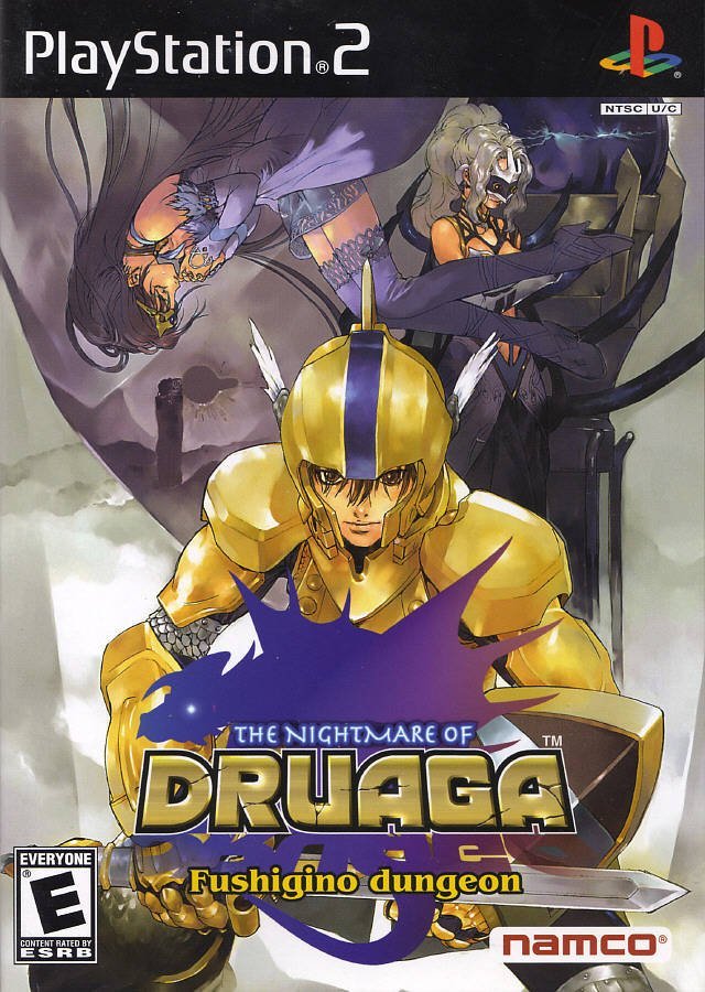The coverart image of The Nightmare of Druaga: Fushigi no Dungeon