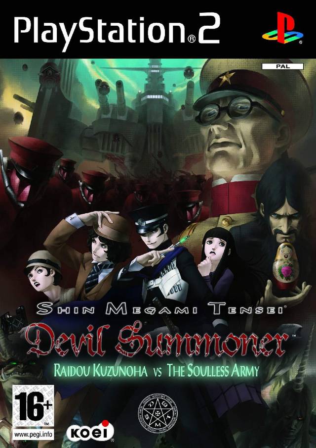 The coverart image of Shin Megami Tensei: Devil Summoner - Raidou Kuzunoha vs. the Soulless Army