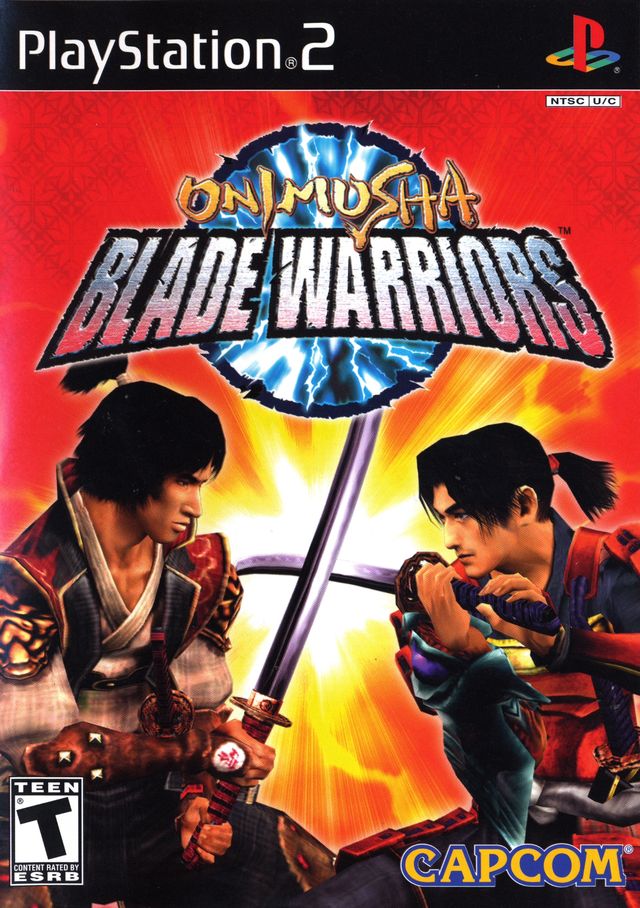 The coverart image of Onimusha Blade Warriors
