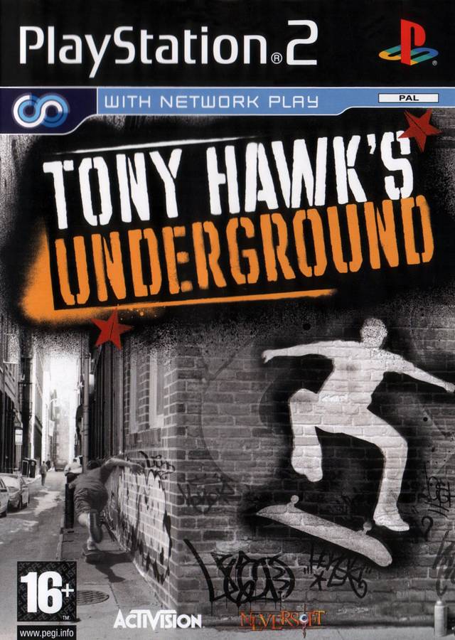 The coverart image of Tony Hawk's Underground