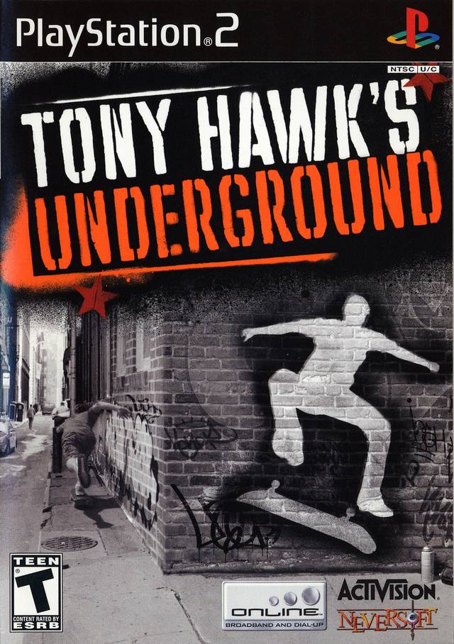 The coverart image of Tony Hawk's Underground