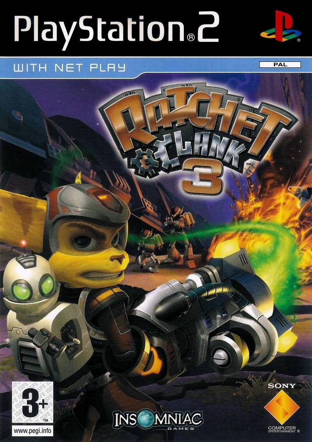 The coverart image of Ratchet & Clank 3