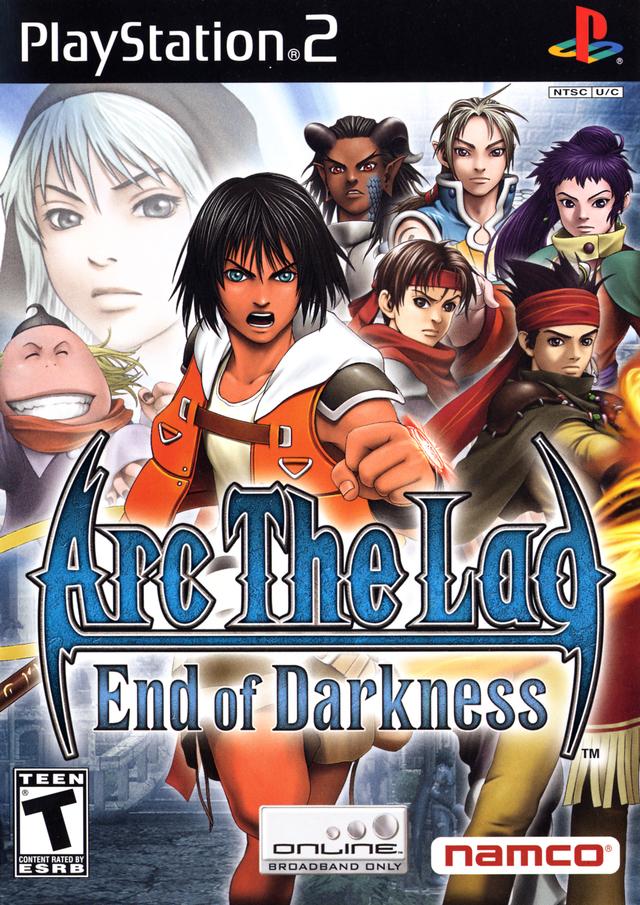 The coverart image of Arc the Lad: End of Darkness