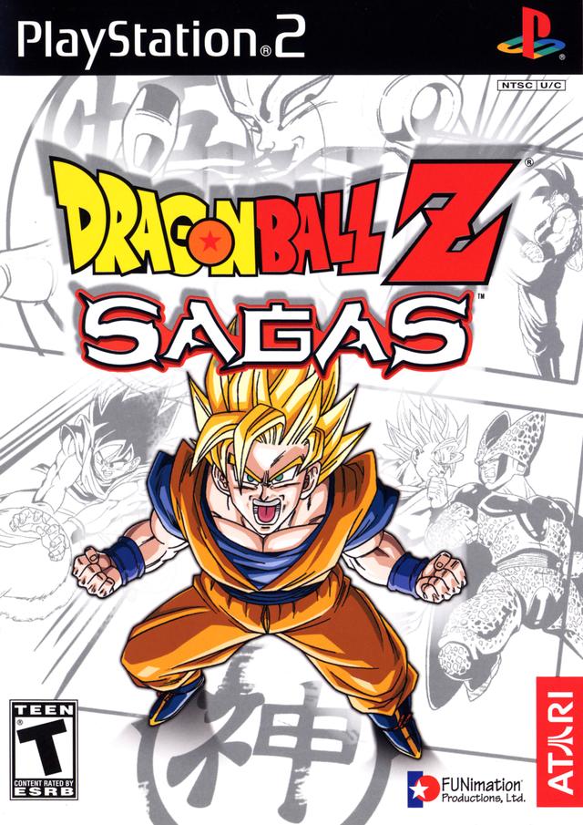 The coverart image of Dragon Ball Z: Sagas