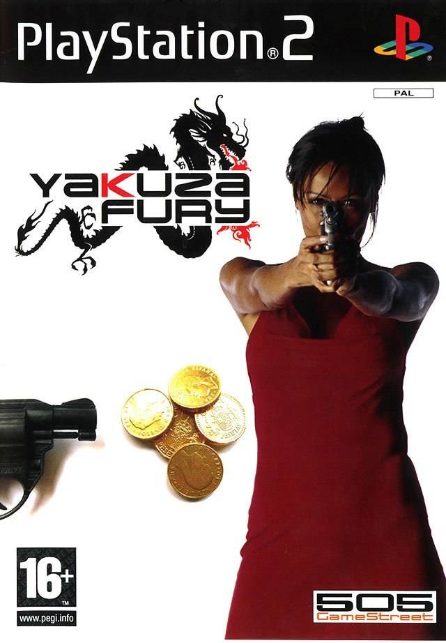 The coverart image of Yakuza Fury