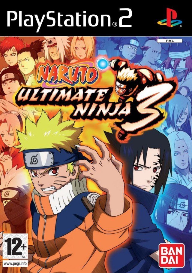The coverart image of Naruto: Ultimate Ninja 3