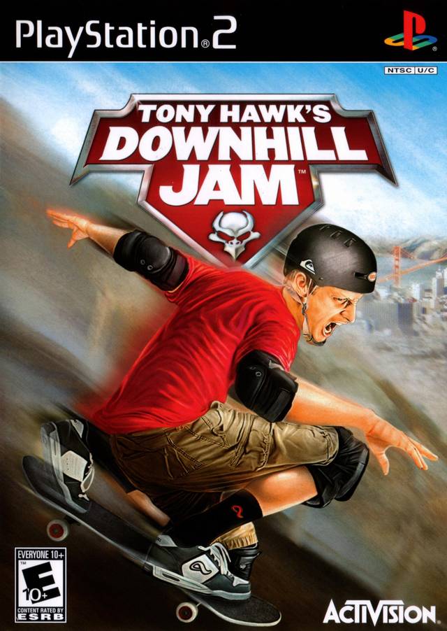 The coverart image of Tony Hawk's Downhill Jam