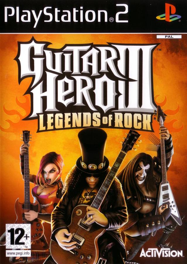 The coverart image of Guitar Hero III: Legends of Rock