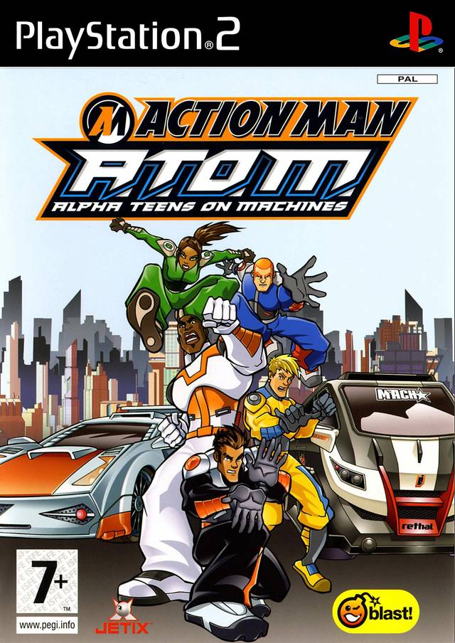 The coverart image of Action Man A.T.O.M.: Alpha Teens on Machine