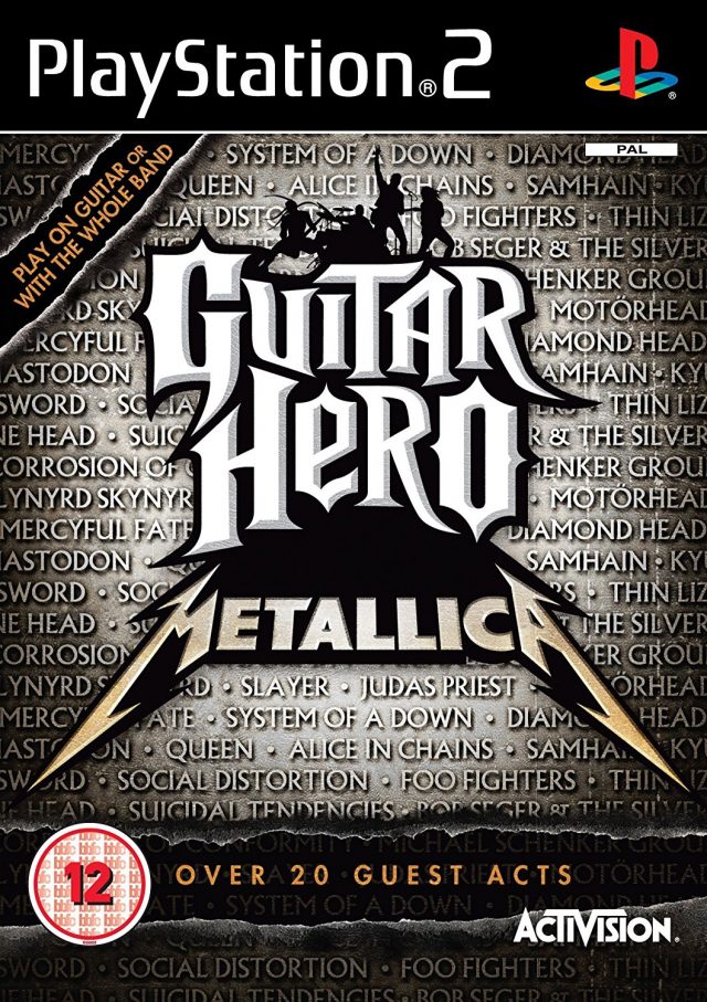 The coverart image of Guitar Hero: Metallica