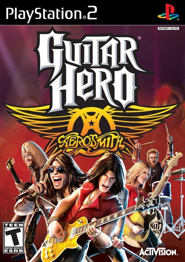 The coverart image of Guitar Hero: Aerosmith