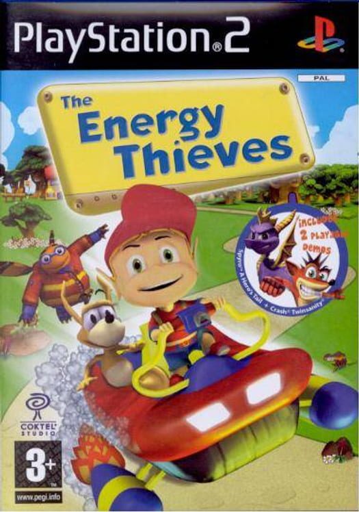 The coverart image of Adiboo and the Energy Thieves