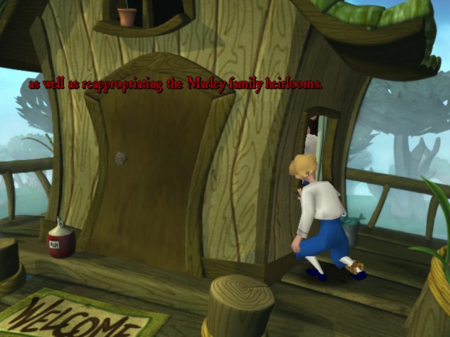 waht to do when escape from monkey island game gets stuck