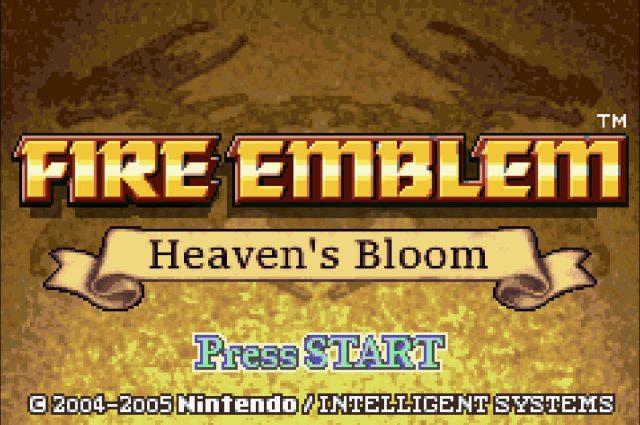 The coverart image of Fire Emblem: Heaven's Bloom (Hack)